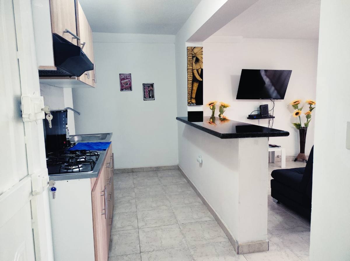 Apartamento amoblado 2 habitaciones — Santa María, Itagüí (Cód. E) — foto 2