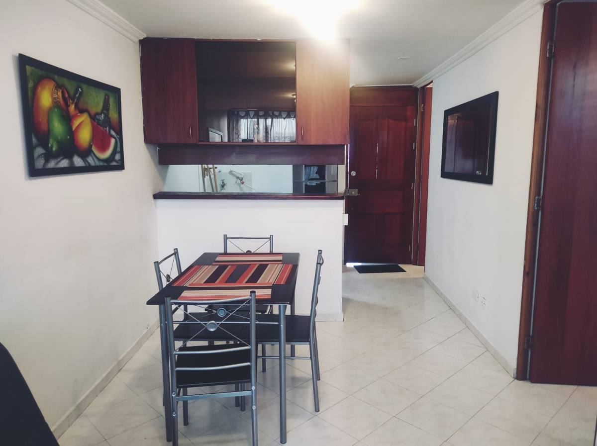 Apartamento amoblado 2 habitaciones — Bombona, Medellín (Cód. 5) — foto 2