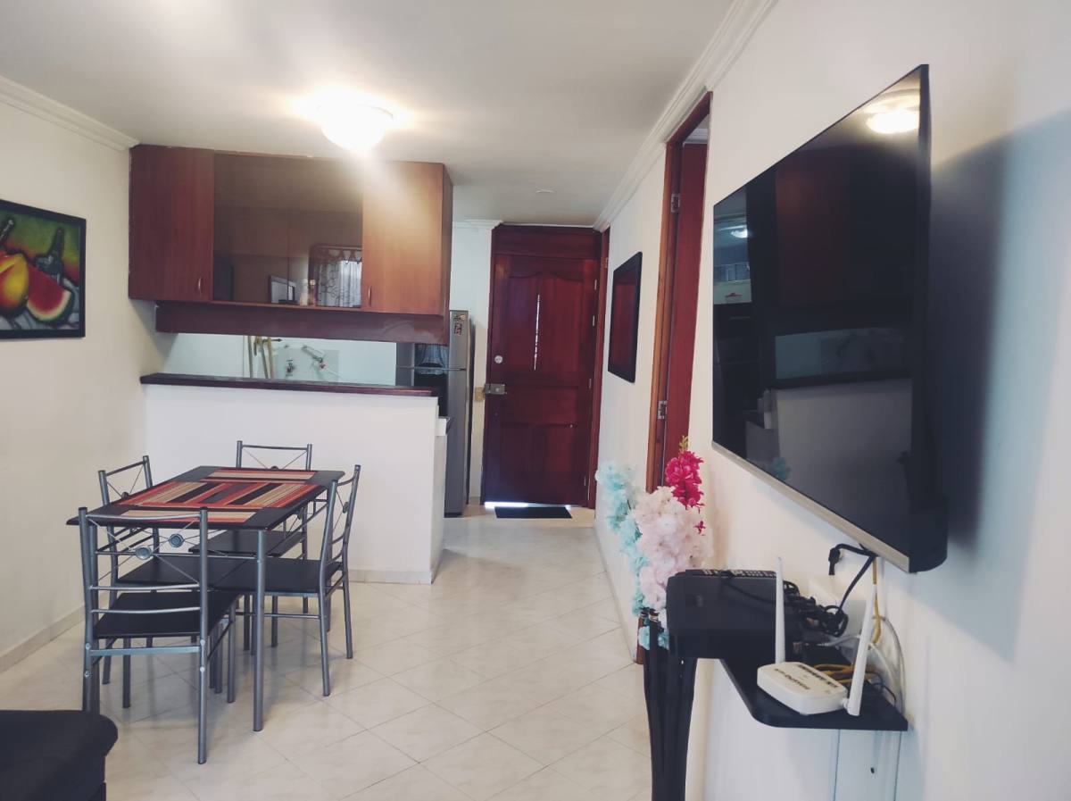 Apartamento amoblado 2 habitaciones — Bombona, Medellín (Cód. 5) — foto 4